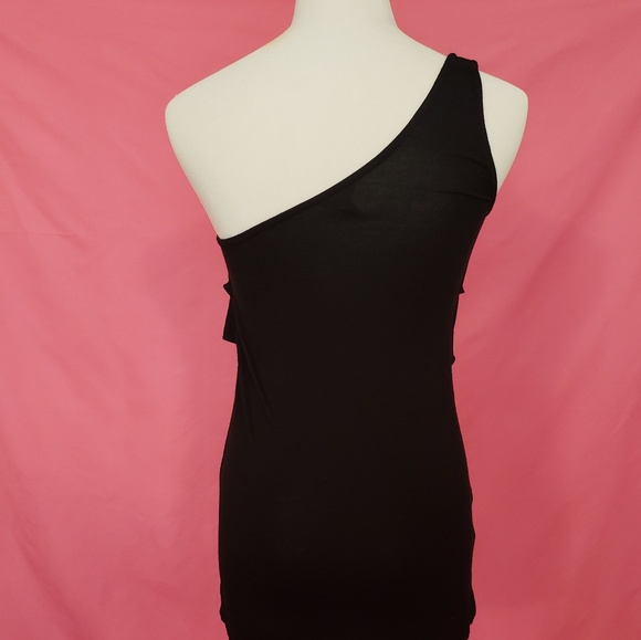 One Shoulder Ruffle Top - Picture 2 of 4